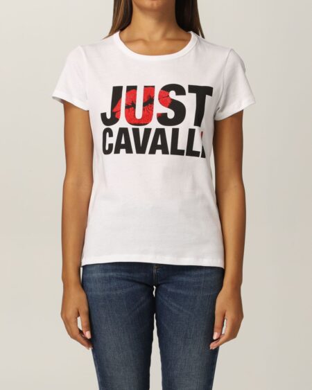T-SHIRT JUST CAVALLI WHITE