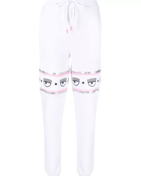 TROUSERS CHIARA FERRAGNI WHITE