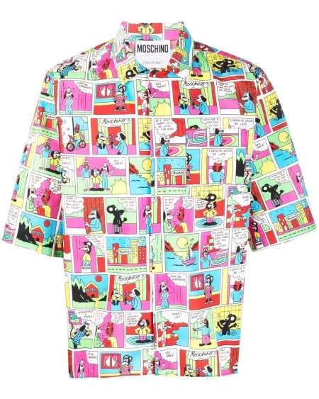 SHIRT MOSCHINO MULTICOLOR