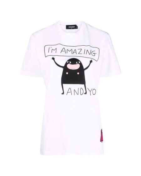 T-SHIRT DSQUARED2 WHITE