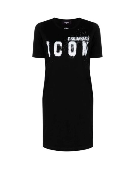 DRESS DSQUARED2 BLACK
