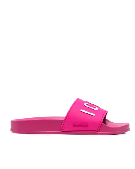 SLIDERS DSQUARED2 FUCHSIA