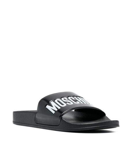 SLIDERS MOSCHINO COUTURE BLACK