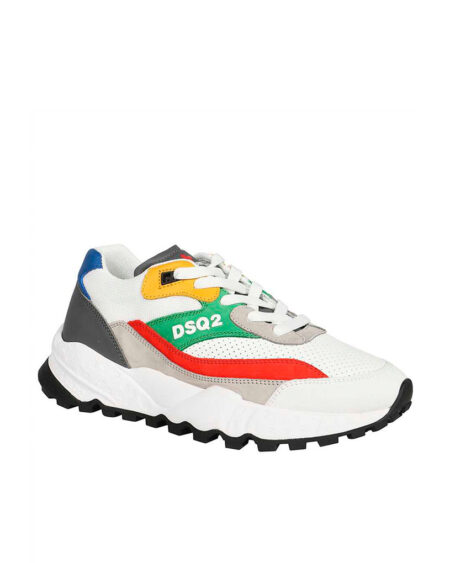 SNEAKERS DSQUARED2 WHITE/MULTICOLOR
