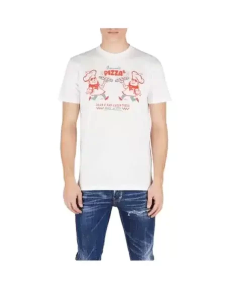 Polera Logo Pizza - Dsquared2
