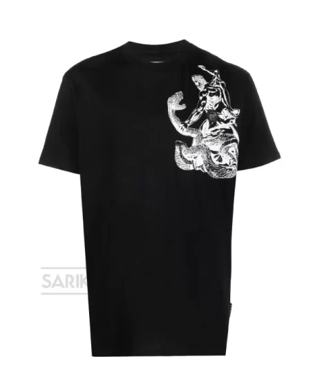 Polera SS Tattoo Black