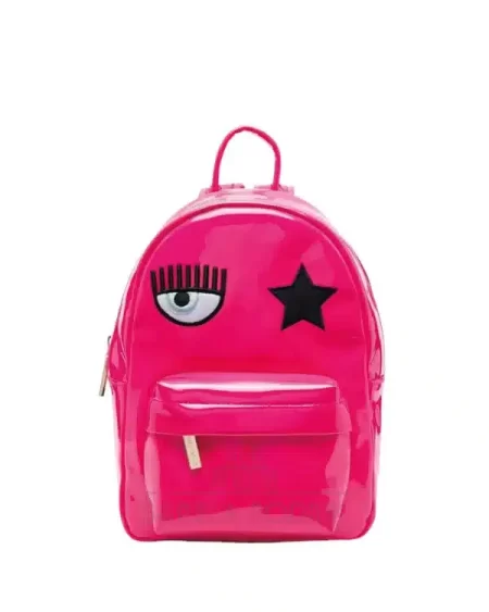Bolso Eye Star Logo - Fuxia