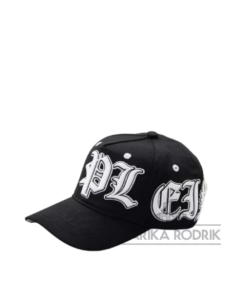 Gorra de Baseball Negra - Philipp Plein