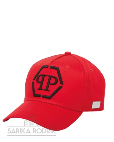Gorra de Baseball Roja - Philipp Plein