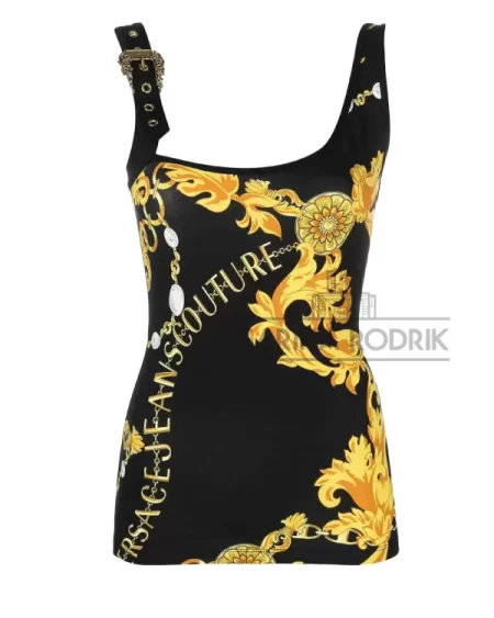 Top Chain Couture - Black/Gold