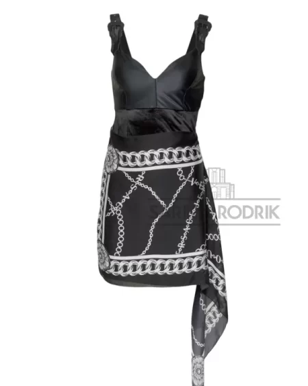 Vestido Pannel Necklace - Black