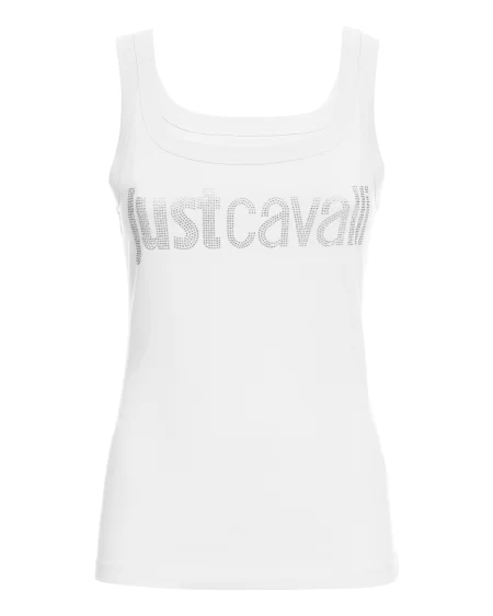 Top - Blanco con Logo