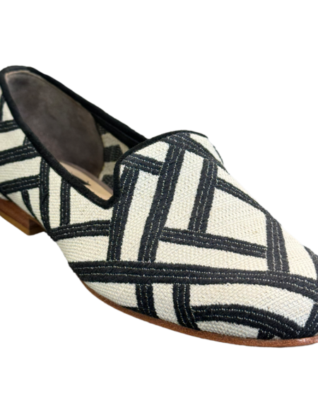 Mocasines - Blanco/Negro