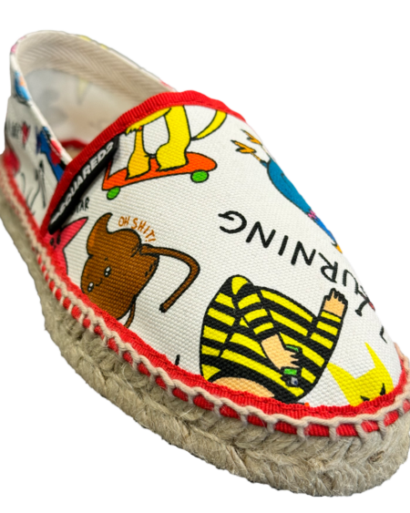 Alpargatas - Blanco/Multicolor