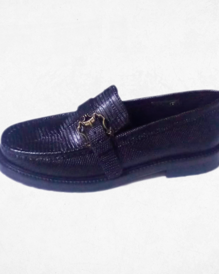 Mocasines Print - Negro
