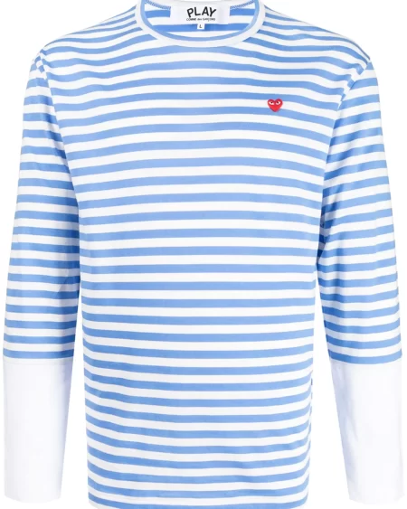 Polera Azul/Blanca