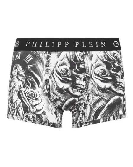 Boxers Skull B/W
