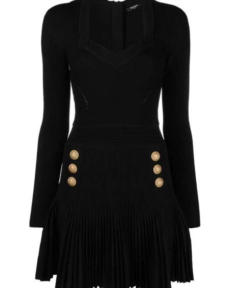 Vestido Corto Tejido