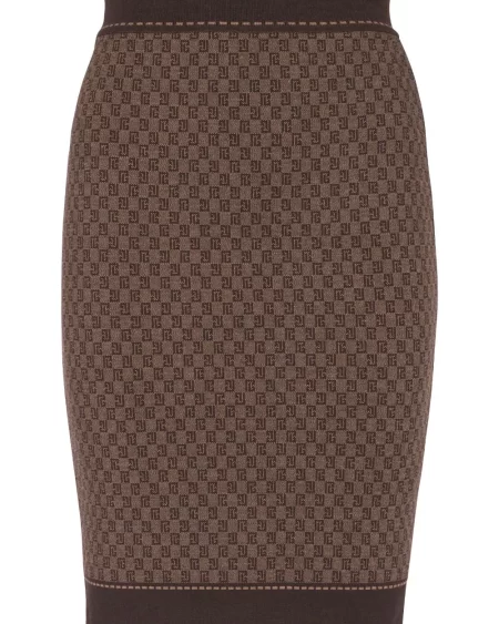Falda Café Oscura