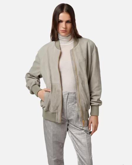 Chaqueta de Cuero Perla