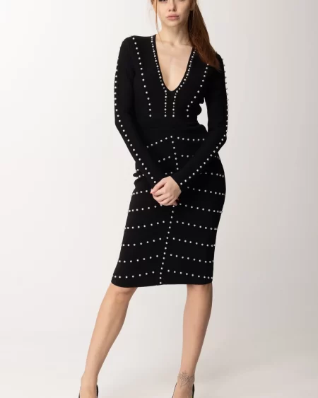 Vestido Tejido Negro
