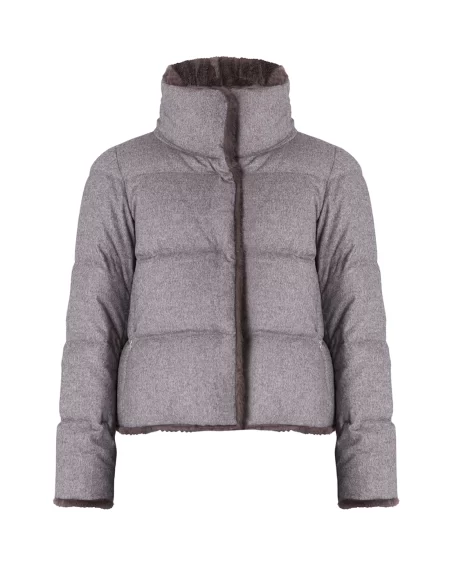 Parka Gris Claro