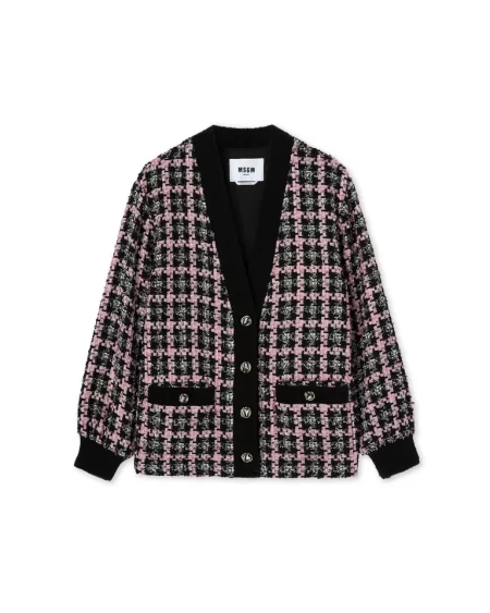 Chaleco Rosado/Negro