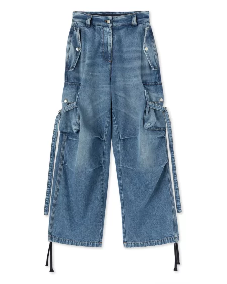Jeans de Corte Ancho