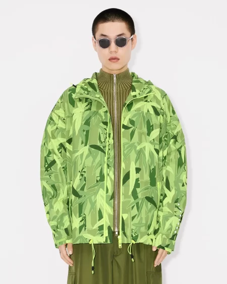 CORTAVENTO KENZO HOJAS VERDES