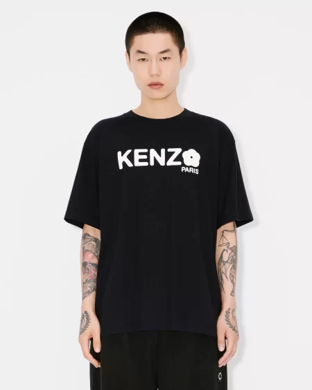 POLERA NEGRA KENZO 'Boke Flower 2.0'