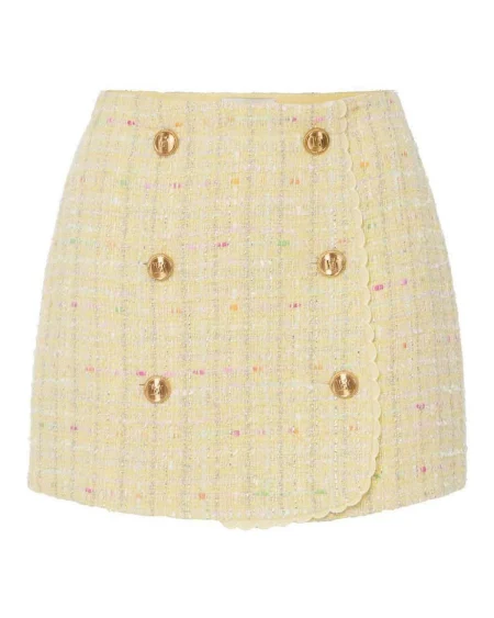 Falda Amarilla Elisabetta Franchi