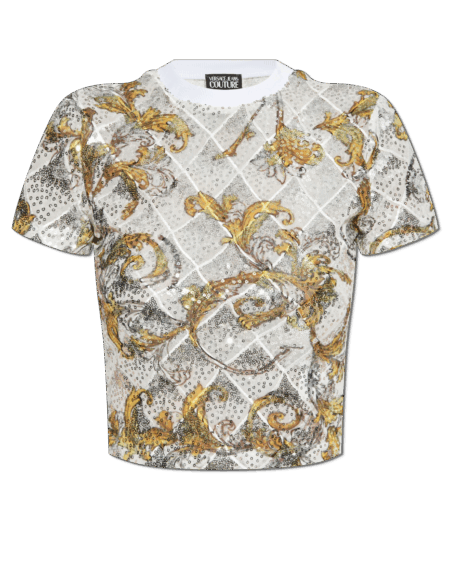 Camiseta Versace con brillos