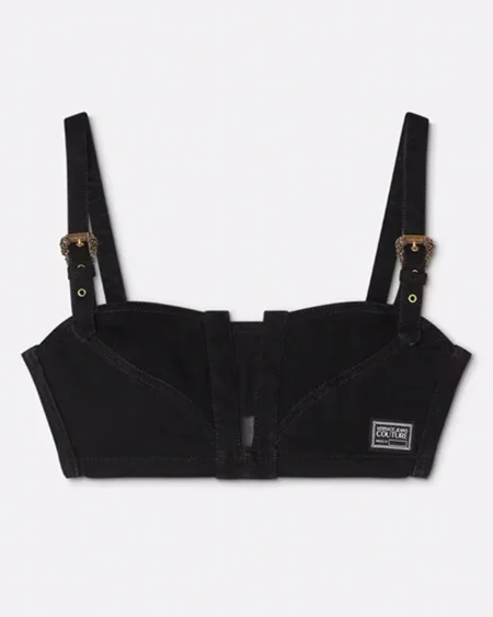 Top Bustier Versace con Hebillas