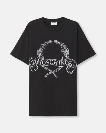 Camiseta Moschino Laurel Bordado