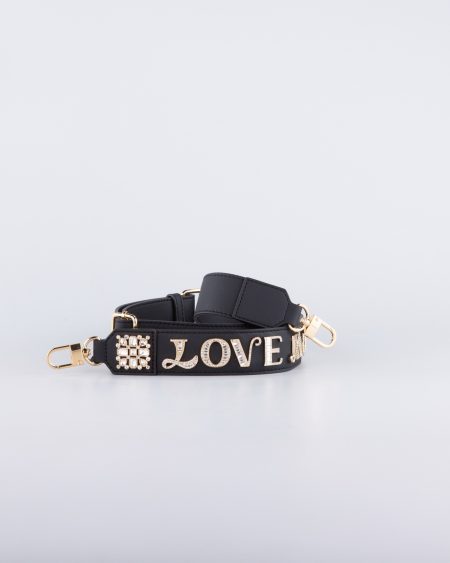 Correa de cartera Love Moschino con brillos