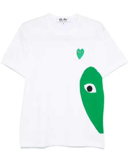 Camiseta Comme des Garcons  Corazon Verde