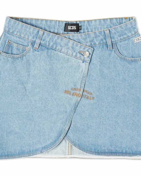 Falda Mini jeans GCDS