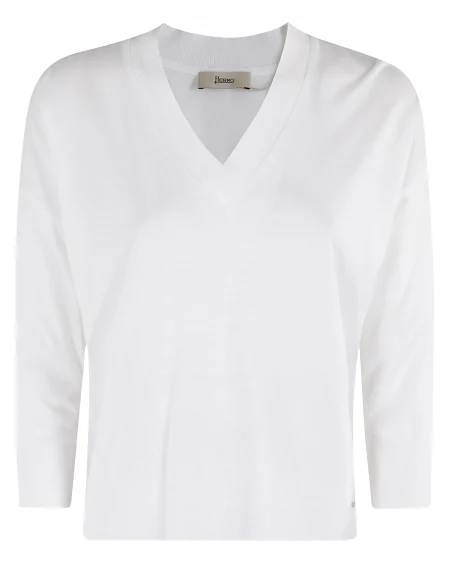 Camisa Blanca con Escote