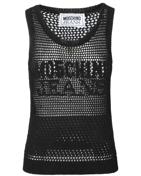 Top Negro Moschino