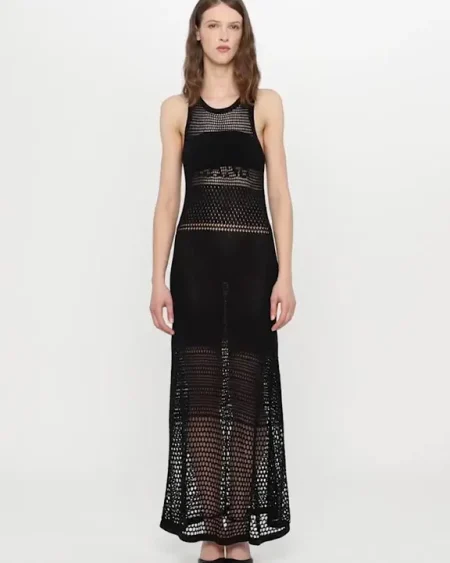 Vestido Negro Moschino