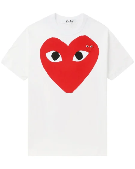 Camiseta Comme des Garcons  Corazon Rojo