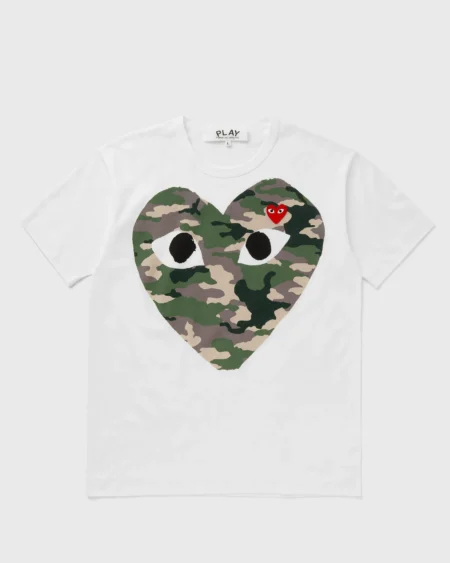 Camiseta Comme des Garcons  Corazon Militar