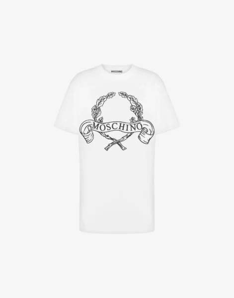 Camiseta Moschino Laurel Bordado