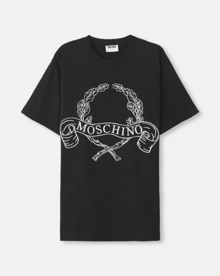 Camiseta Moschino Laurel Bordado