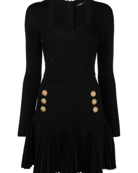 Vestido Corto Tejido