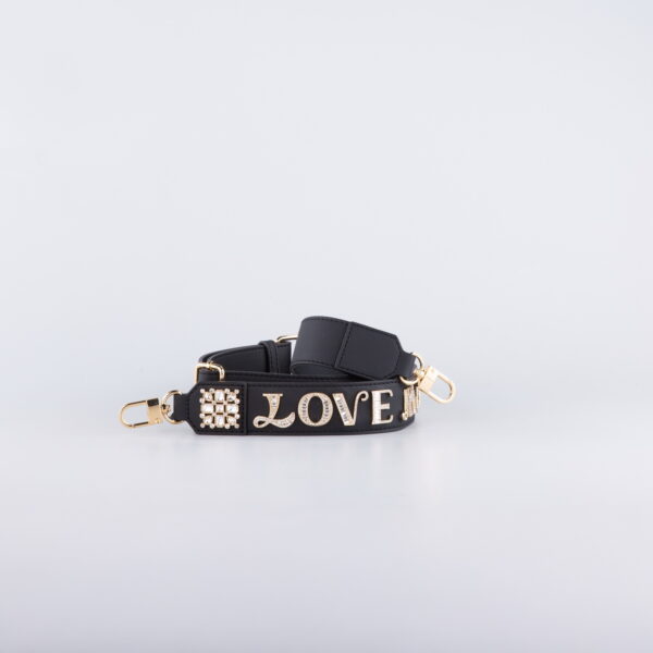 Correa de cartera Love Moschino con brillos