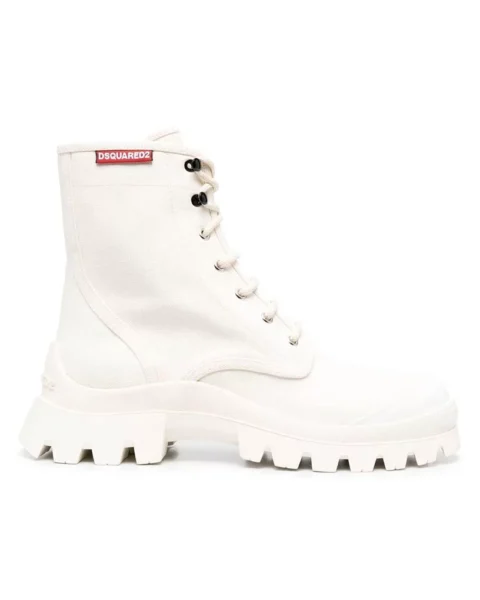 BOOTS DSQUARED2 WHITE