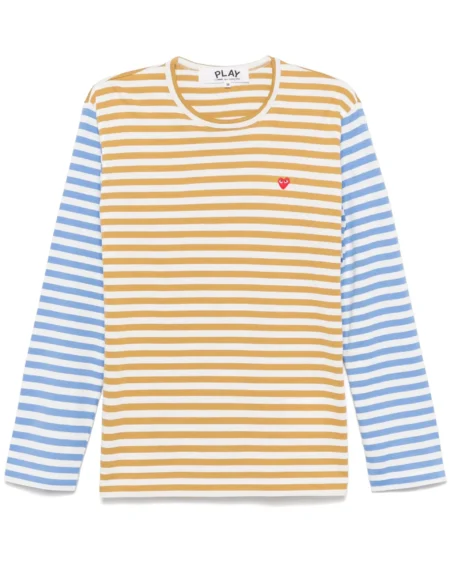 Polera - Mostaza/Azul