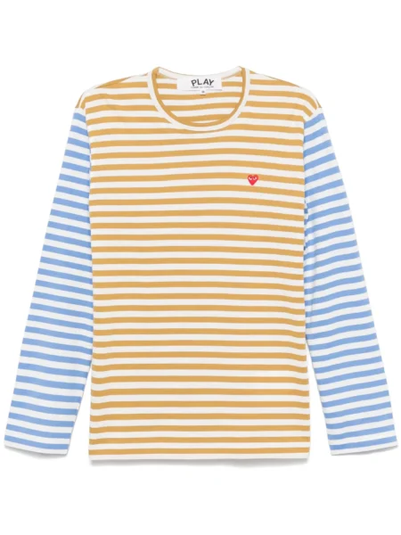 Polera - Mostaza/Azul