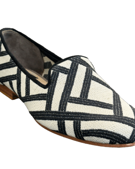 Mocasines - Blanco/Negro